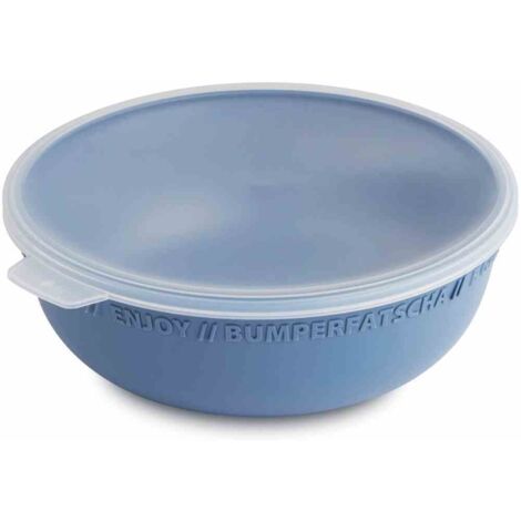 Rotho Schüssel mit Deckel 0,35 L Tresa horizon blau Vorratsdose Frischhaltedose Kühlschankdose
