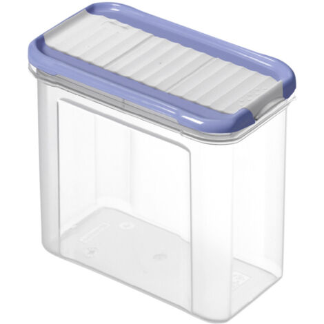 Rotho Vorratsdose Domino, 1 l horizon blau, Streudose