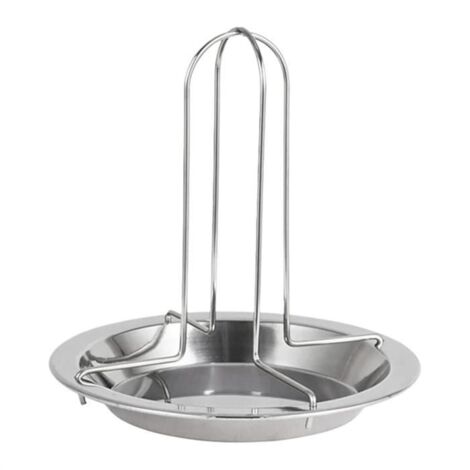 Rôtissoire à Poulet, Poêles de Cuisson, Grille de Barbecue Antiadhésive, Support de Plateau avec Bol, Accessoires de Barbecue