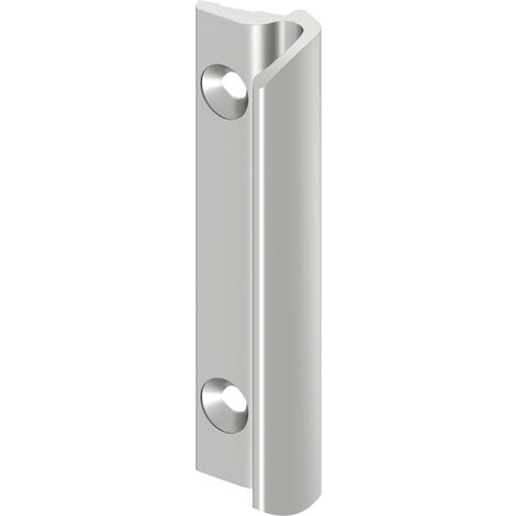 Roto Balkontürgriff Rotoline - Griff Terrassentür außen Länge 74mm, LA 50mm, Aluminium silber eloxiert