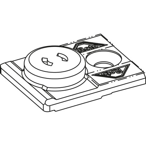 ROTO E-Tec Control Montageclip zu Ringmagnet MVS