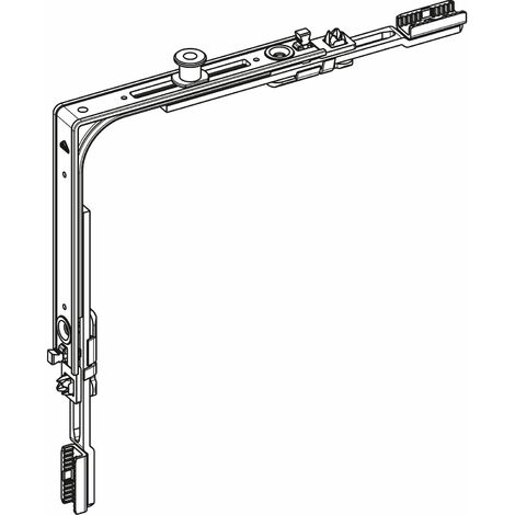ROTO E-Tec Control NT/NX Eckumlenkung MVS 1P Zapfen silber