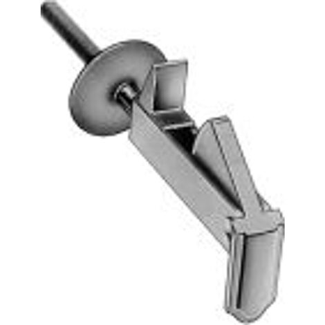 Roto Ladenhalter Gr. 1, Ladenstärke 20-40mm Automatikkopf, Gewinde M10x135, schwarz