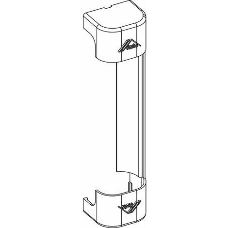 ROTO NX Abdeckkappe Axerlager P verstellbar PVC R07.2 weiß