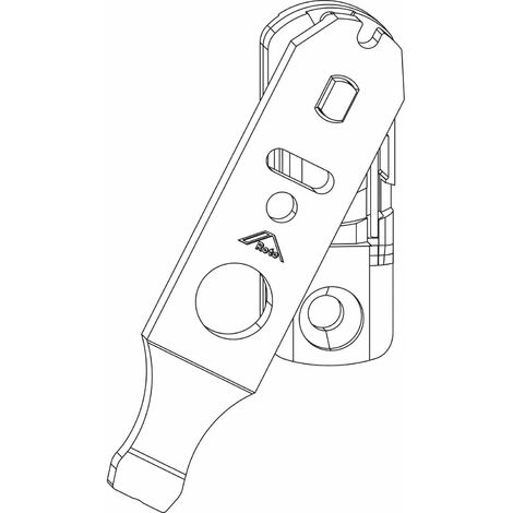 ROTO NX Niveauschaltsperre Flügelteil Holz/PVC
