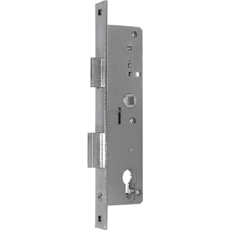 ROTO Portalschloss, DIN 92, DM 45 mm, Nuss 8 mm, Stulp 240x1