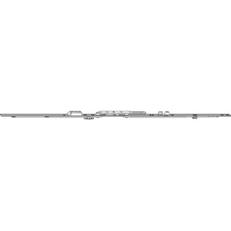 Roto Stulpflügelgetriebe NX - KSR Standard konstant L 1290mm, Stahl verzinkt