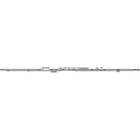 Roto Stulpflügelgetriebe NX - KSR Standard konstant L 890mm, Stahl verzinkt