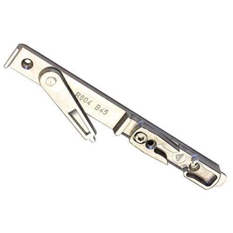 Roto TS3211 Centro-Chiavistello per Bordi, 4 mm, Argento