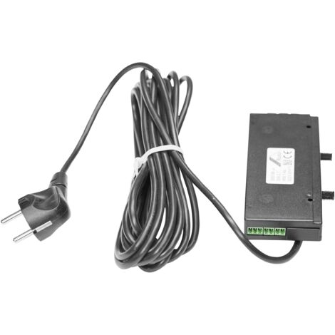 Roto TS595196 Telecomando Elettrico WDT Rototronic, Nero