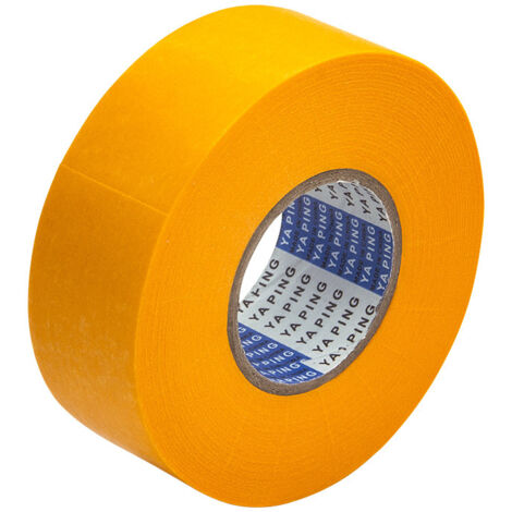Rotoli di nastro adesivo per mascheratura, 30 mm x 50 m, nastro per mascheratura, rotolo di nastro adesivo per mascheratura rimovibile per pittura, verniciatura