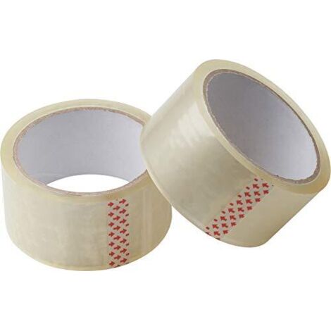 Rotoli nastro trasparente 25x50 pezzi 2 - masidef