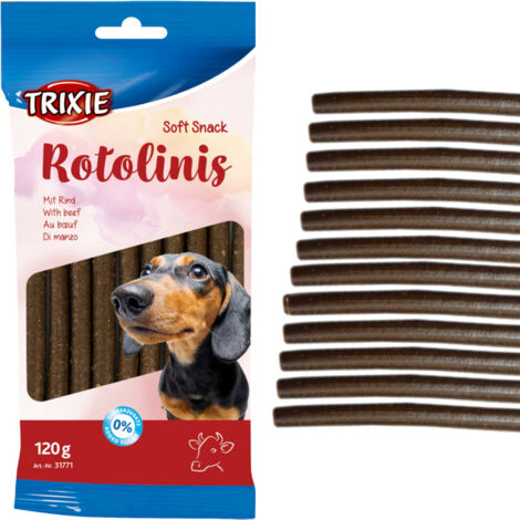 Rotolinis Trixie Weiche Rindfleischsticks Hundeleckerli 120g