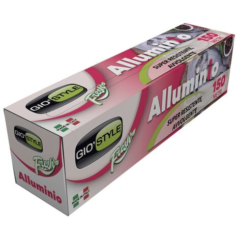 Rotolo Alluminio per Alimenti: 9 Rotoli da 100 metri