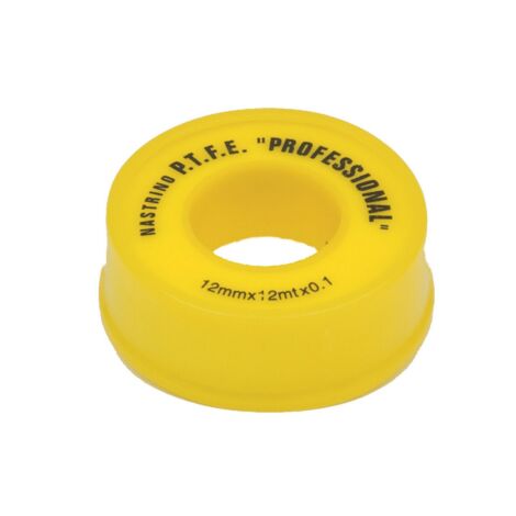 rotolo bobina nastro nastrino teflon gas da mm 12x12 mtl tenuta filetti PTFE