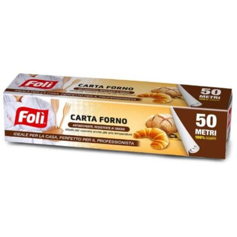 Rotolo Carta Forno 50Mt Box 513 Foli