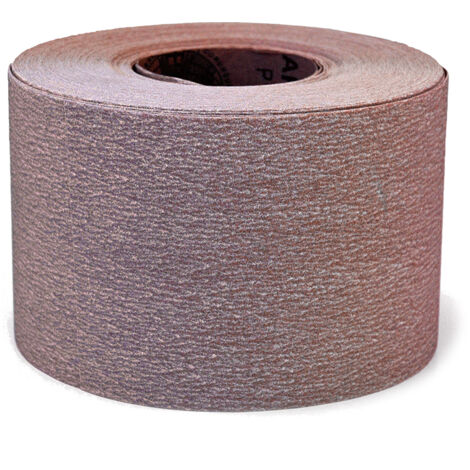 Rotolo carta vetrata abrasiva in lattice 115 mm x 50 mt grana 600