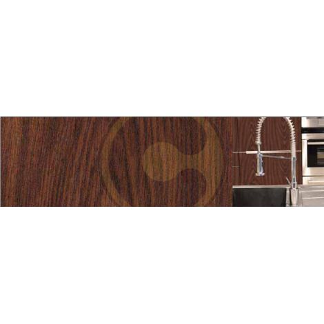 rotolo cm 45x2,5 mt di plastica legno mogano scuro velluto autoadesivo