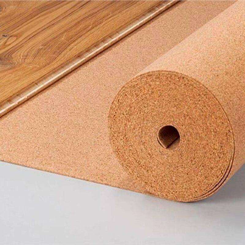 rotolo da 10mq di Tappetino materassino per Laminati e Parquet in sughero da 1.7mm