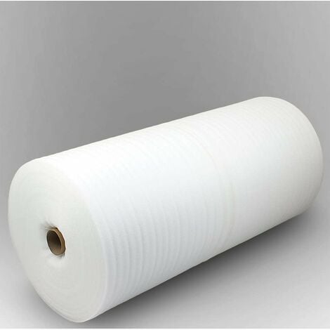 Rotolo da 50mq di Tappetino materassino per Laminati e Parquet flottanti in PE da 1,5mm