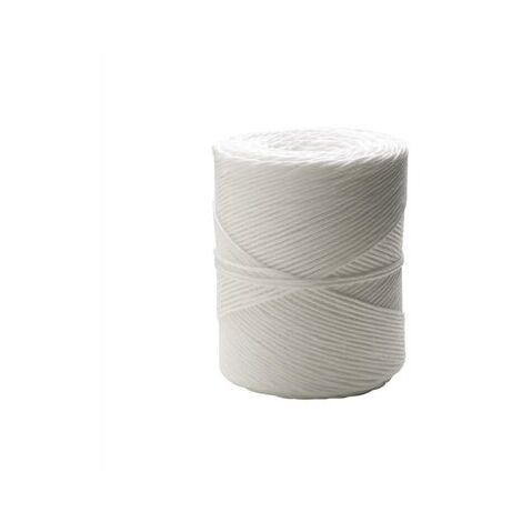 Rotolo di corda rafia bianca 1 filo 750gr