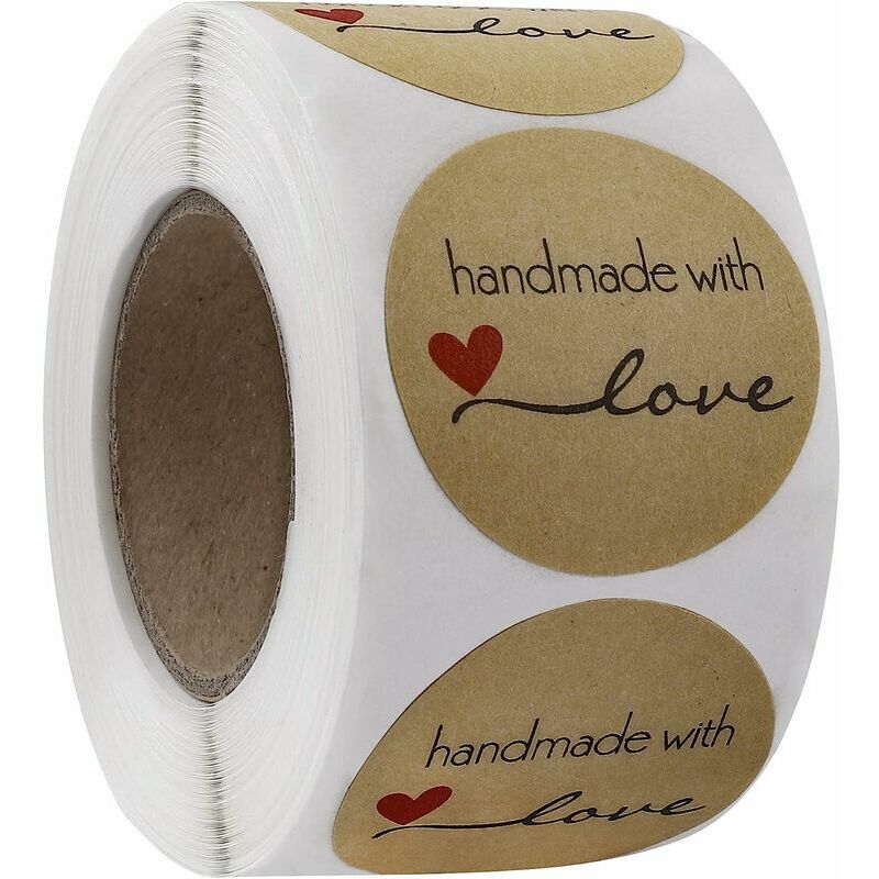 Great Fair - Rotolo di etichette adesive rotonde