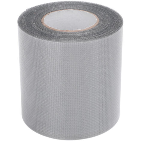 Rotolo di nastro autoadesivo con toppa in rete per zanzariera per tenda da campeggio, porta di casa, letto, riparazione della rete, grigio