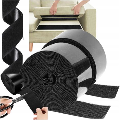 ROTOLO DI NASTRO VELCRO AUTOADESIVO CON ADESIVO FORTE VELCRO FORTE DA 50 MM PER IL TAGLIO