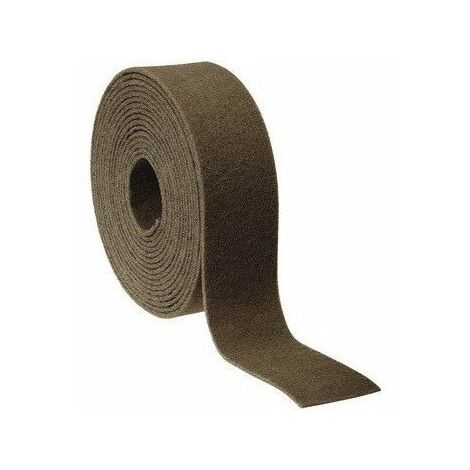 Rotolo di vello abrasivo CP-RL L.5m P.50mm medio rosso-marrone 5m / RL 3M