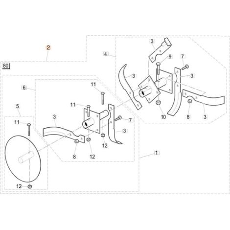 ROTOR COMPLET ORIGINAL EMAK 68622002R