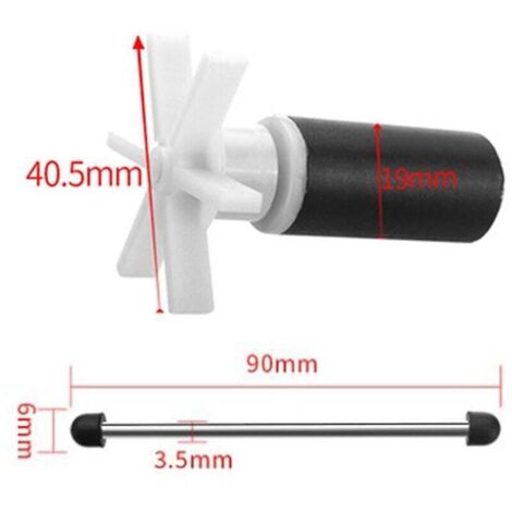 Rotor Pompe À Eau Silencieux, XU, Compatible Lay Z Spa/Aquarium - KZQ