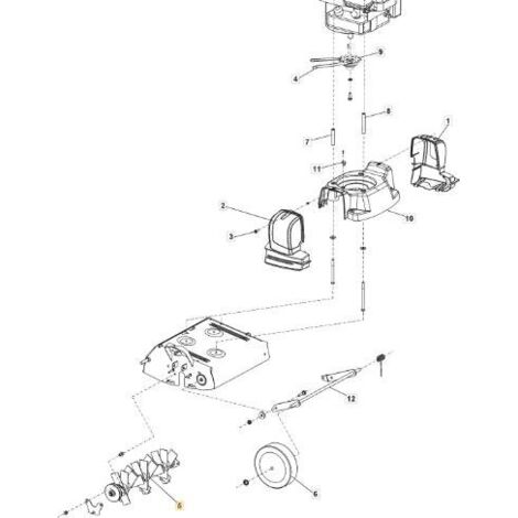 ROTOR SC 42 ORIGINE STIGA - 41.1020.100