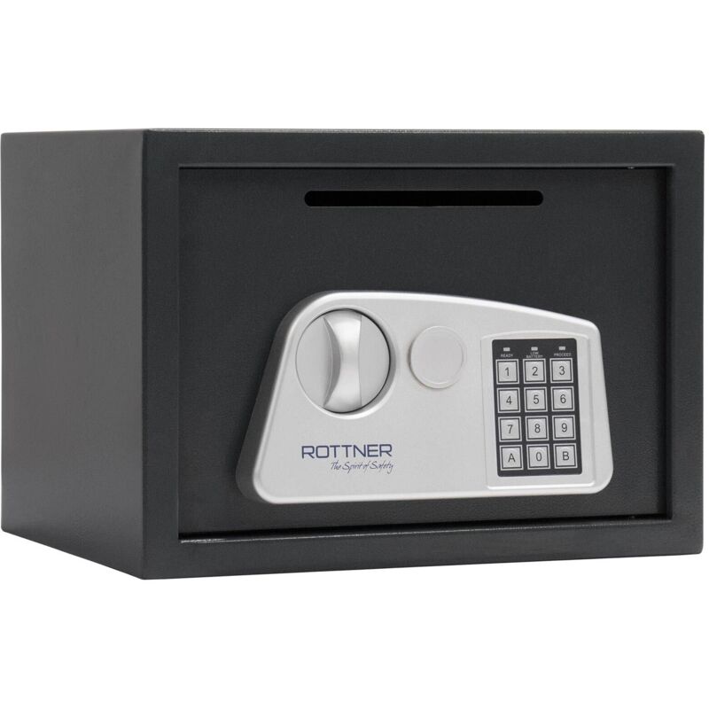 Rottner - Möbeltresor Jupiter 3 250x350x280mm Elektronikschloss Fbd.+Einwurf 9kg Rottner - Möbeltresor Jupiter 3 250x350x280mm Elektronikschloss Fbd.+Einwurf 9kg