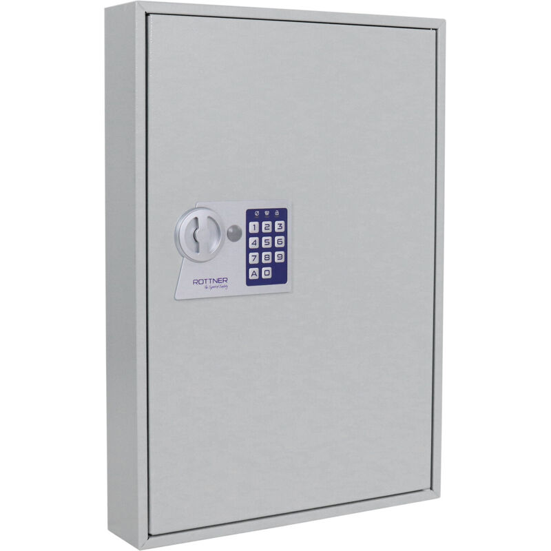 Rottner T06021 S100 Armoire &agrave; cl&eacute; &eacute;lectrique Gris clair