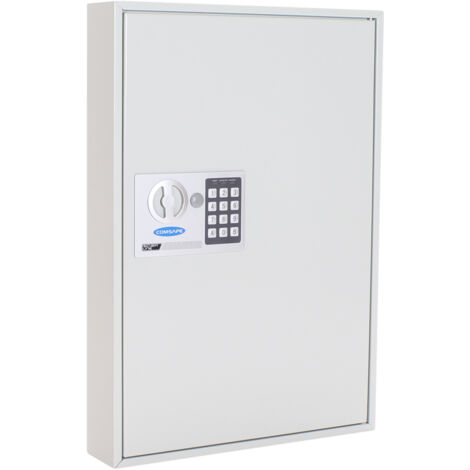 ROTTNER Schlüsselschrank S 100 H550xB380xT80mm1-türig ohne Anzahl Haken 100