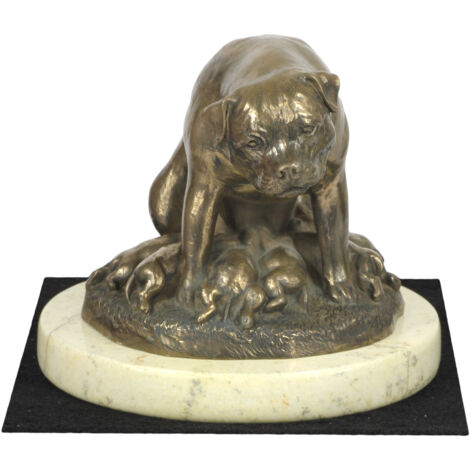 Rottweiler I - Estatuilla de perro, figura de silueta de perro, trofeo para exposición de perros de Art-Dog