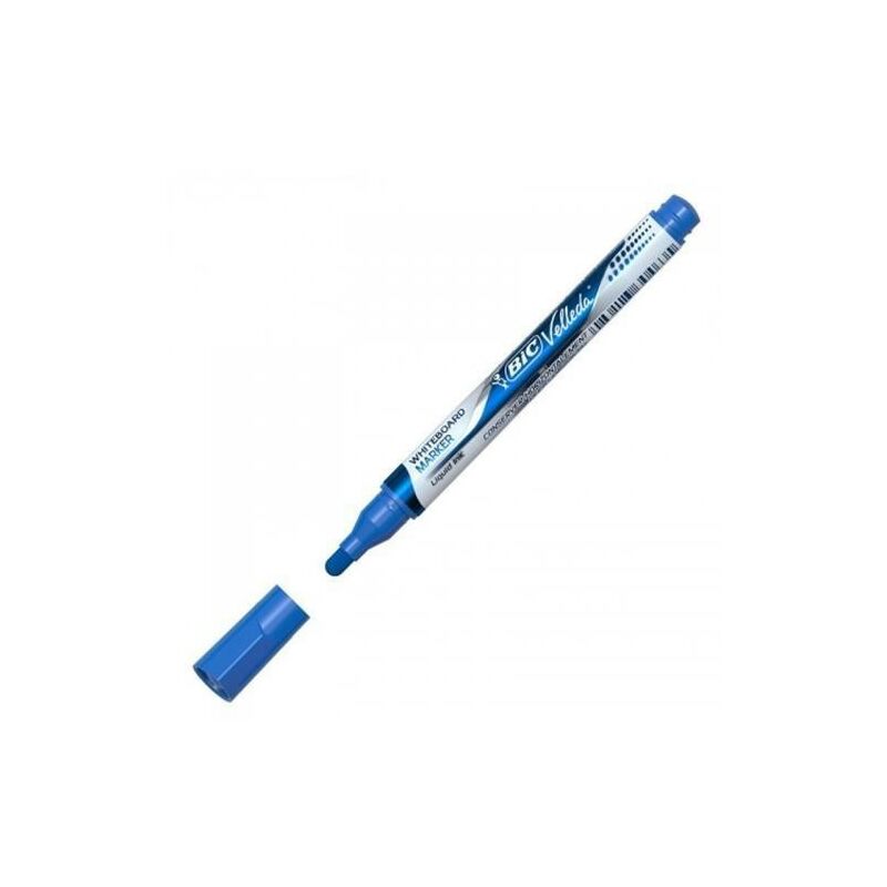 

Velleda marcador pizarra blanca pocket punta redonda azul caja -12u-
