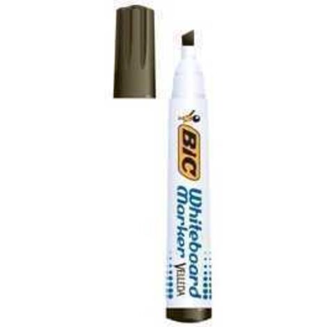 Rotulador bic velleda para pizarra negro punta biselada 5,9 mm