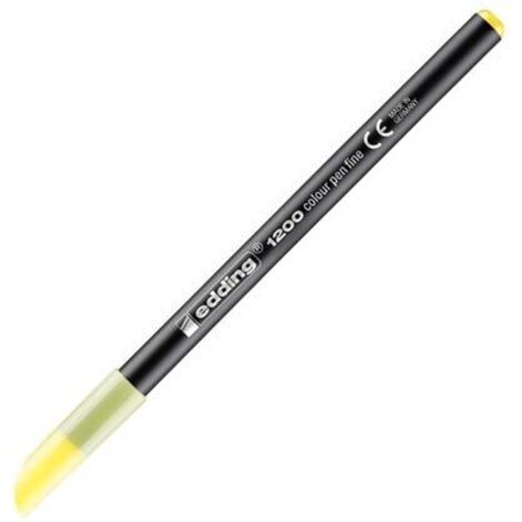 ROTULADOR EDDING 1200 1MM PASTEL AMARILLO