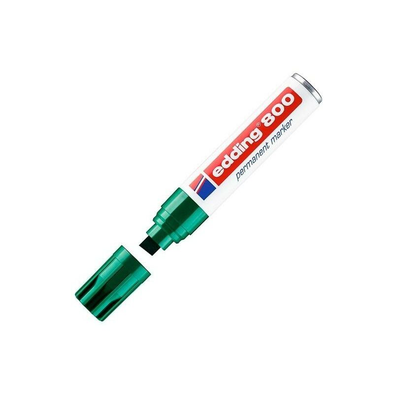 

Edding marcador permanente 800 verde -5u-