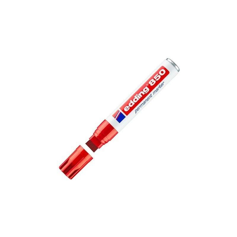 

Edding marcador permanente 850 rojo -5u-