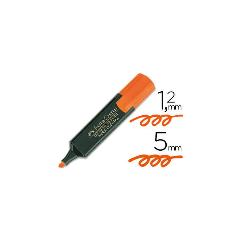 

Rotulador Faber-Castell Textliner 48 Naranja