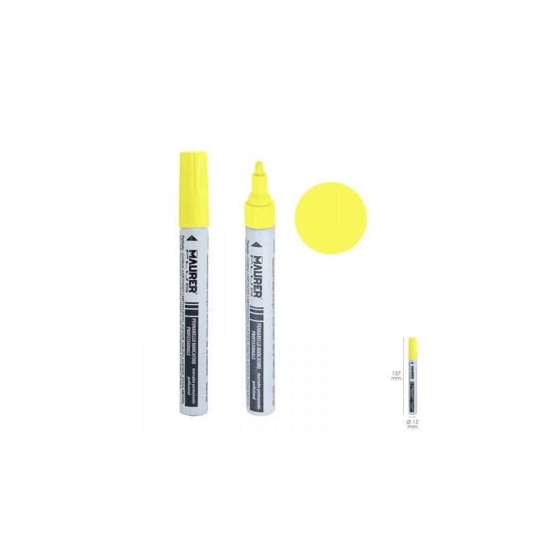 

Rotulador marcador obra profesional pintura permanente amarillo