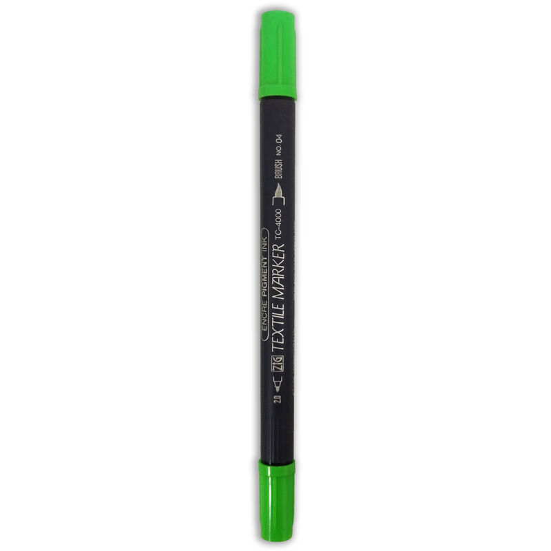 

ROTULADOR PARA TELA TEXTILE MARKER COLOR: 04 Verde Fluor - 04 Verde Fluor - ZIG