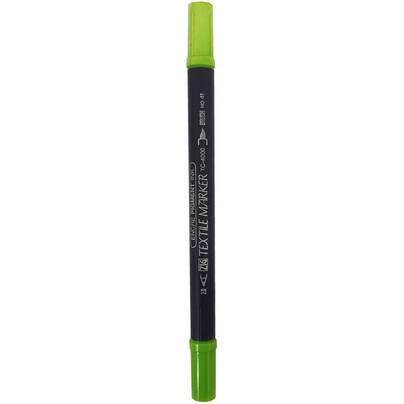 

ROTULADOR PARA TELA TEXTILE MARKER COLOR: 41 Verde - 41 Verde - ZIG