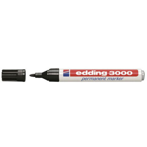 Rotulador permanente 3000 negro