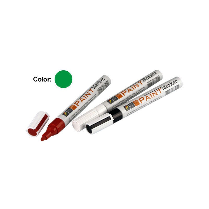 

Rotulador permanente Paint Marker verde 7 ml. (Faren 861VER)
