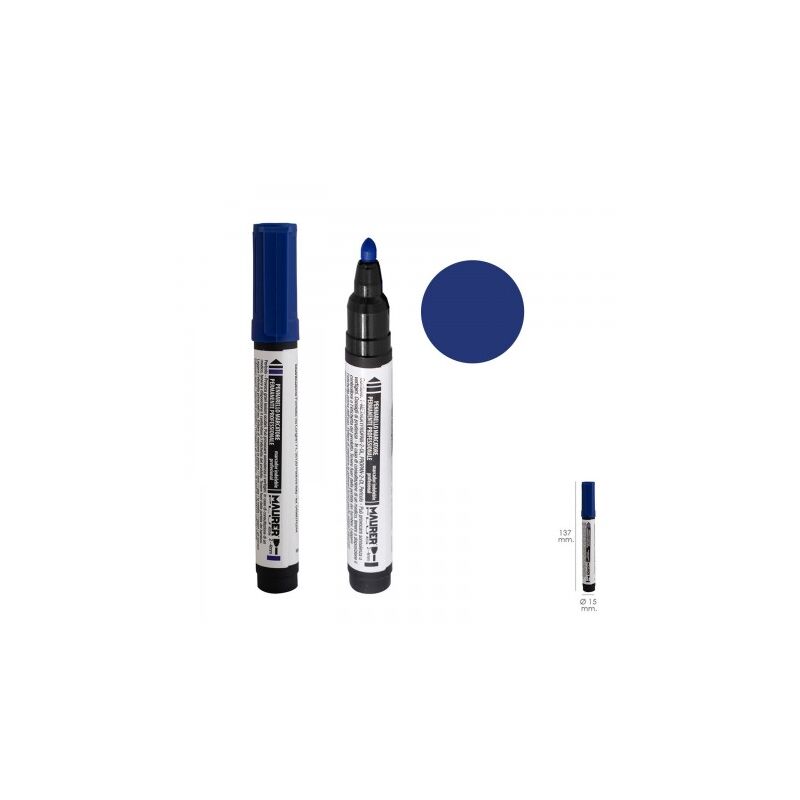 

Rotulador permanente profesional azul