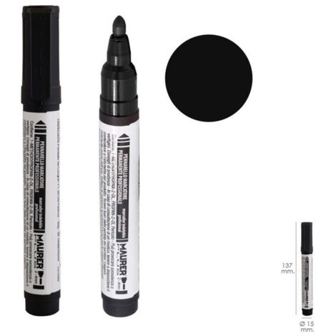 Rotulador Permanente Profesional Negro
