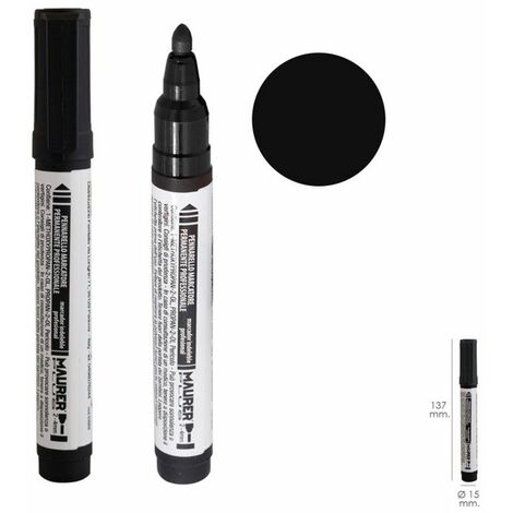 Rotulador Permanente Profesional Negro